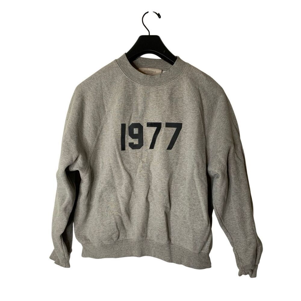 Essentials Fear of God 1977 pullover sweatshirt crew neck size XXS